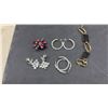 Image 6 : Assorted Fashion Jewelry: Necklaces, Earrings, Brooches, and More