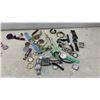Image 3 : Large Assortment Wristwatches, Pocket Watches, Parts & Pieces: Casio, Timex, Fossil, and More