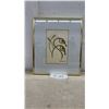 Image 1 : Robert Kakegamic Ojibway Woodland Style Stylized Birds 1981 Framed Print, 14 x 12"