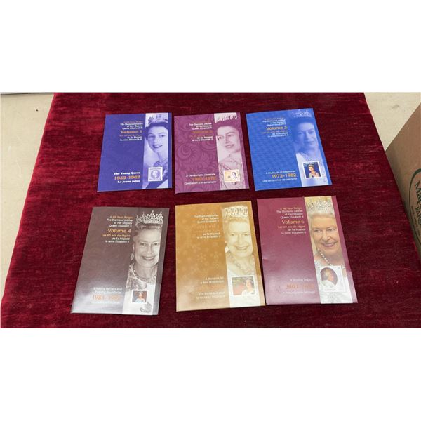 Queen Elizabeth Reign Keepsake Folders Volumes 1-6
