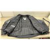 Image 4 : Joe Rocket Meteor Textile Motorcycle Jacket, Size 3XL, Black with White Accents with Zip Out Lining