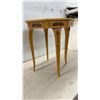 Image 3 : Italian-Style Octagonal Marquetry Inlaid Music Box Accent Jewelry Table, 20 x 18 x 18"