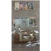 Image 2 : Collection of 23 International Banknotes from Peru, India, Netherlands, China, and More