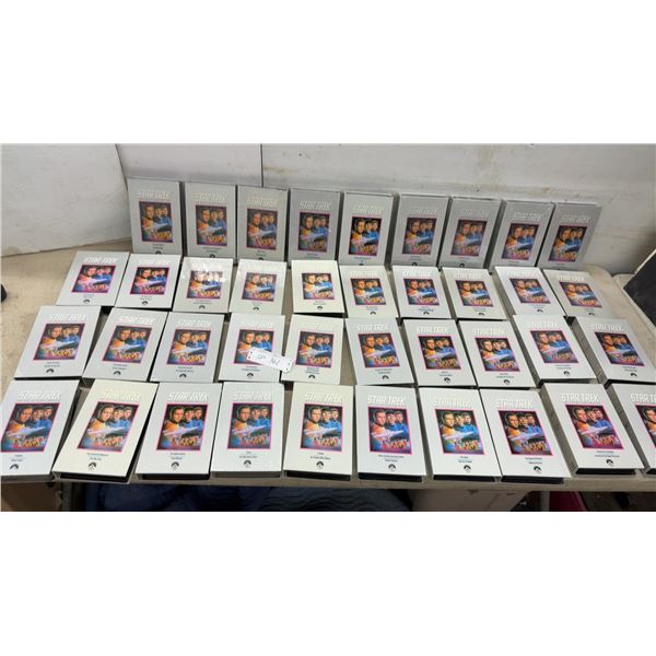 Star Trek the Original Series the Collector's Edition VHS Tapes by Paramount Home Video, 39 Tapes