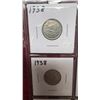 Image 10 : 20 Vintage Canadian 1920's to 1950's- Nickels