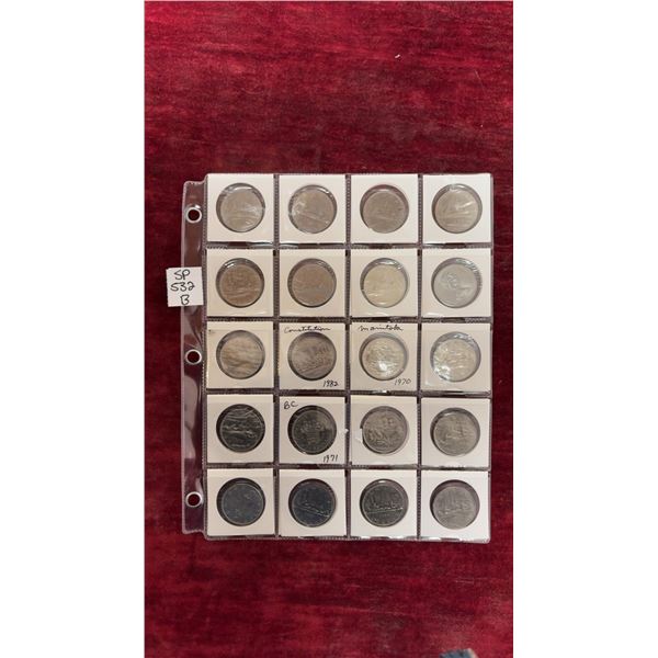 20 Canada Mixed Years Dollar Collection