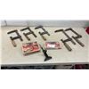 Image 1 : Vintage Steel F-Clamps, Black & Decker Gripmate and Workmate Horizontal Clamp, and More