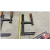 Image 3 : Vintage Steel F-Clamps, Black & Decker Gripmate and Workmate Horizontal Clamp, and More