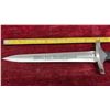 Image 2 : SA Model 1933 Dagger, "Alles Für Deutschland" Blade with Scabbard, 9 1/2" Blade