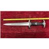 Image 4 : SA Model 1933 Dagger, "Alles Für Deutschland" Blade with Scabbard, 9 1/2" Blade