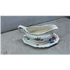 Image 6 : Assorted Vintage Porcelain Teacups, Saucers, Gravy Boat, Side Plates, Salt Pepper Shakers and More