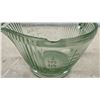 Image 12 : Amber Carnival Glass Hen on Nest Dish, Green Measuring Cup, Pyrex Refrigerator Dish.