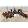 Image 1 : Hoppe Bench Plane Made in Germany with Red Handles and Assorted Vintage Planes