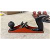 Image 5 : Hoppe Bench Plane Made in Germany with Red Handles and Assorted Vintage Planes