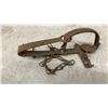 Image 2 : Lot of 8 Vintage Steel Foothold Animal Traps with Chains