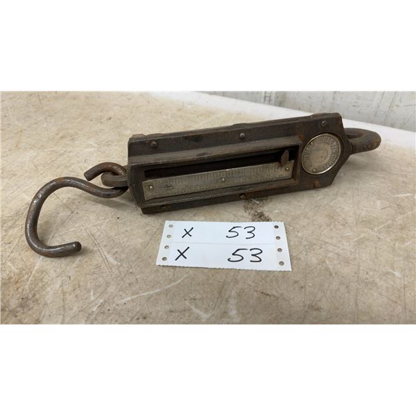 Vintage Vivian Mfg. Company Mechanical Spring Scale, St. Louis