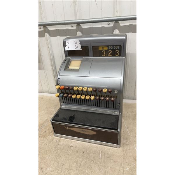 National (NCR) Model 125 Manual Key-Set Cash Register