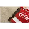 Image 4 : Two Vintage Coca-Cola Painted Metal Advertising Signs 36 x 10