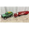 Image 6 : Vintage Tonka, Nylint Bass Chaser, Buddy L Toy Trucks and Vehicles