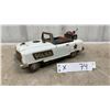 Image 1 : Kanto Kinzoku Kogyo "Boss" Tin Wind-Up Police Car, Late 1950s to Early 1960s