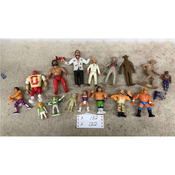 LJN WWF Wrestling Superstars Action Figures with Buzz Lightyear and More