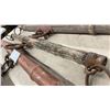 Image 4 : Lot of Four Antique Wooden Singletrees with Iron Rings and Hardware