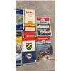 Image 4 : Collection of Vintage Canadian Road Maps, Supertest, Sunoco, Shell, Esso, Fina and More