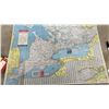 Image 5 : Collection of Vintage Canadian Road Maps, Supertest, Sunoco, Shell, Esso, Fina and More