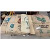 Image 1 : Collection of Six International Coffee Bean Jute Sacks, Cafés Do Brasil and More