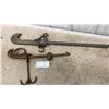 Image 1 : Two Vintage Steelyard Scales, Brass and Cast Iron, Made in USA and More