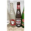 Image 6 : Collection of 17 Vintage Soda Bottles: 2 Way, Orange Crush, Coca-Cola, 7Up, Diet-Rite, and More