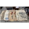 Image 1 : Collection of Burlap Coffee Sacks, Dorman Kenya AB, Sigri Papua New Guinea, and More