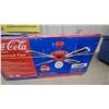 Image 2 : Coca-Cola Brand Downrod Ceiling Fan in Original Box