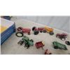Image 5 : Collection of Die-Cast Farm Tractors, Trailers, and a Few Are Plastic