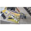 Image 4 : HO Scale Model Railroad Lot: Atlas Warren Truss Bridge, Grain Elevator Kit, Track, Glue, and More