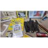 Image 6 : HO Scale Model Railroad Lot: Atlas Warren Truss Bridge, Grain Elevator Kit, Track, Glue, and More