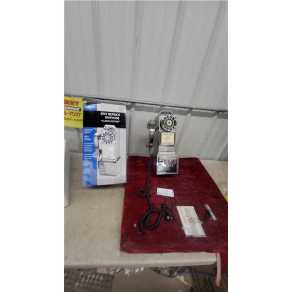 1957 Replica Payphone Classic Edition by North American Telecom with Original Box N.O.S.