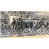 Image 3 : Framed Engraving "Waterloo: La Belle Alliance" After Denis Auguste Marie Raffet, 23 x 56 1/2"