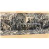 Image 4 : Framed Engraving "Waterloo: La Belle Alliance" After Denis Auguste Marie Raffet, 23 x 56 1/2"