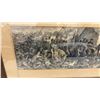 Image 5 : Framed Engraving "Waterloo: La Belle Alliance" After Denis Auguste Marie Raffet, 23 x 56 1/2"