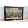 Image 1 : John Charlton 1899 Diamond Jubilee at St. Paul's Cathedral Queen Victoria Picture, Framed, 29 x 40"