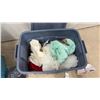 Image 12 : Three Storage Totes Filled with Assorted Fabric, Notions and More