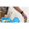 Image 2 : Three Storage Totes Filled with Assorted Fabric, Notions and More