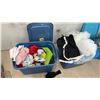 Image 2 : Three Totes Filled with Assorted Clothing, Notions, Costumes and More