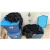 Image 7 : Three Totes Filled with Assorted Clothing, Notions, Costumes and More