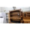 Image 5 : Pine Hutch Turned Spindle Shelves, and Lower Cabinet
