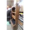 Image 5 : Wooden Secretary Desk Hutch with Turned Spindle Shelves and Three-Drawer Base 76 x 30 x 18"