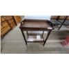 Image 1 : Butler Specialty Company Model 823901 Two-Tier Tray Top Serving Cart with Casters30 x 28 x 17"