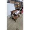 Image 4 : Butler Specialty Company Model 823901 Two-Tier Tray Top Serving Cart with Casters30 x 28 x 17"