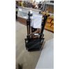 Image 2 : AeroPilates Foldable Pilates Reformer with Rebounder, Purple and Black